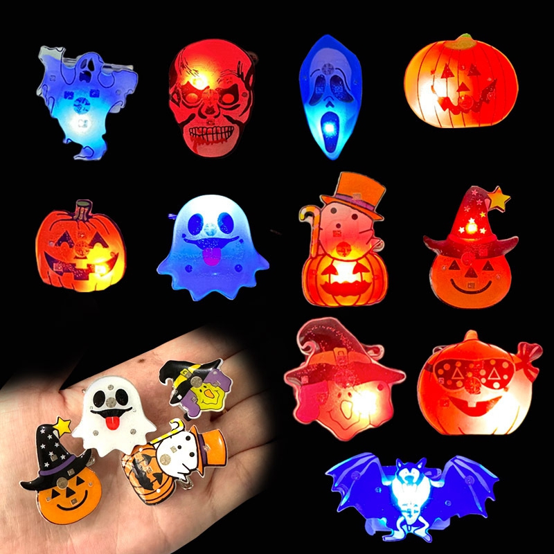 Halloween led badge