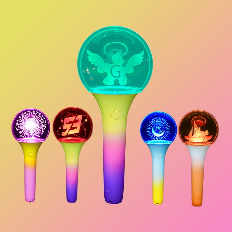 Custom led light stick for Japan Korea Hongkong Thailand super star concert