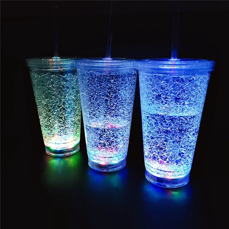 16oz LED cup