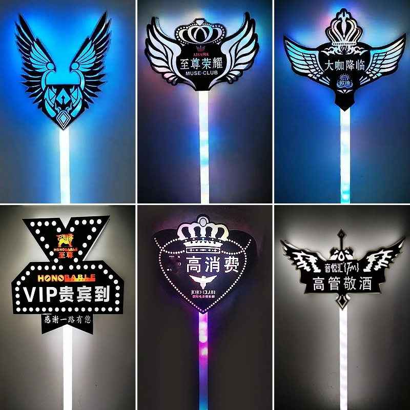 long handle led sign