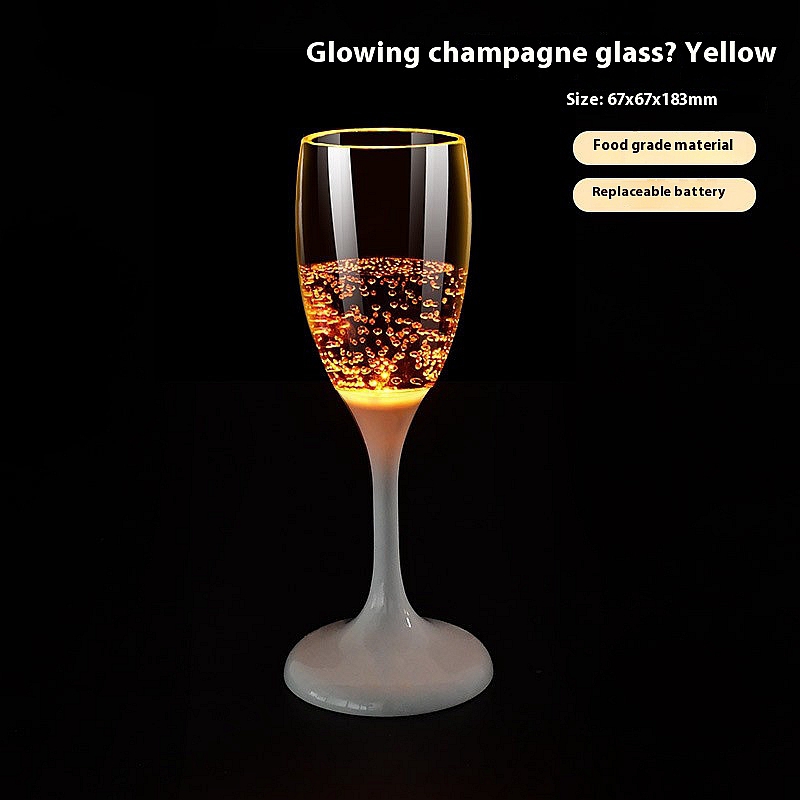 led champagne cup