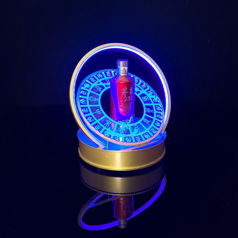 LED bottle presenter