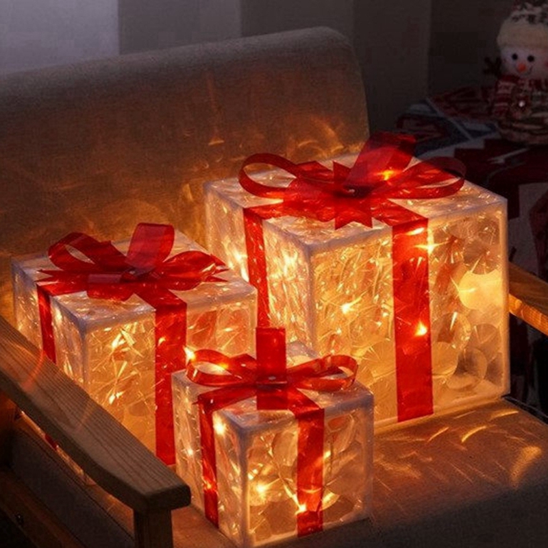 Christmas led gift boxes