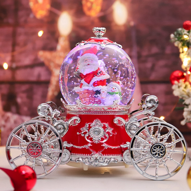 Christmas crystal ball