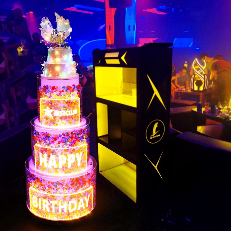 led cake tray