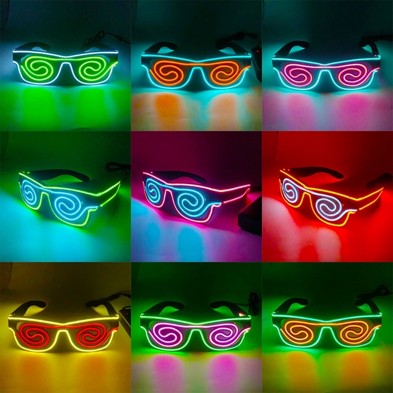 led glasses