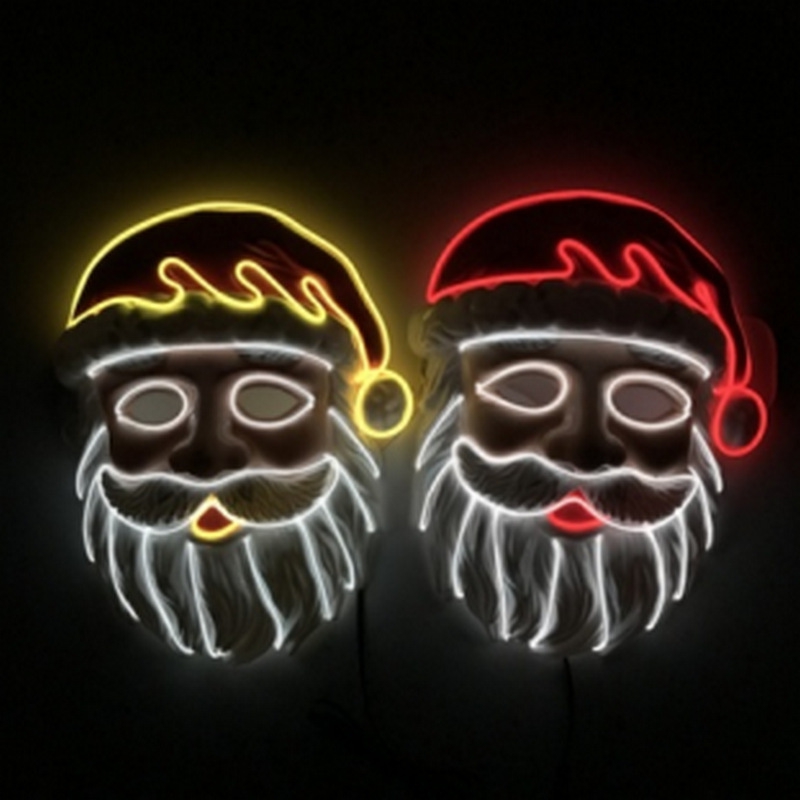 Santa Claus glow mask